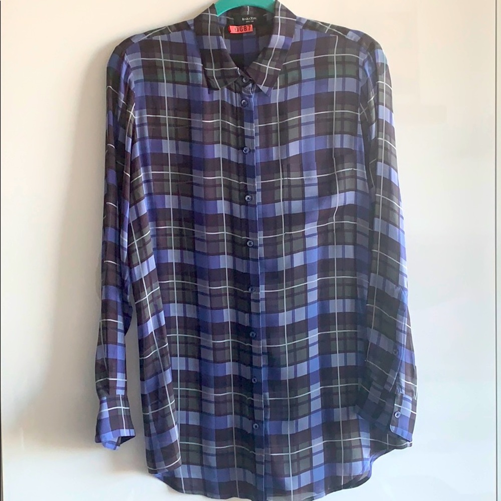 Babaton 100% Silk Blouse